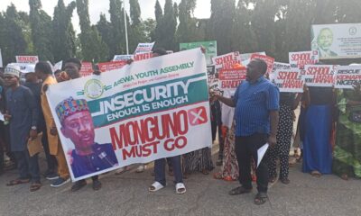 Insecurity: Group protests in Abuja, demands NSA’s removal