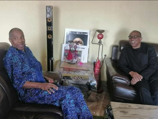 Peter Obi visits Femi Kuti, promises issue-based campaign