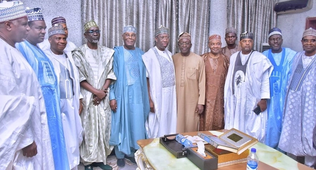 2023: Atiku, PDP Chieftains Receive Shekarau Into Party