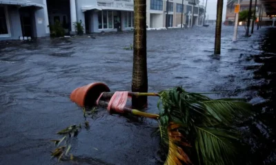 Hurricane Ian: Cities flooded and power cut as storm crosses Florida