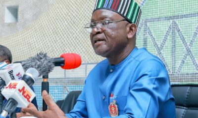 Ortom contradicts Wike, backs Ayu’s PDP leadership