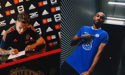 Man Utd’s Antony Swoop, Chelsea Move For Aubameyang Headline Deadline Deals