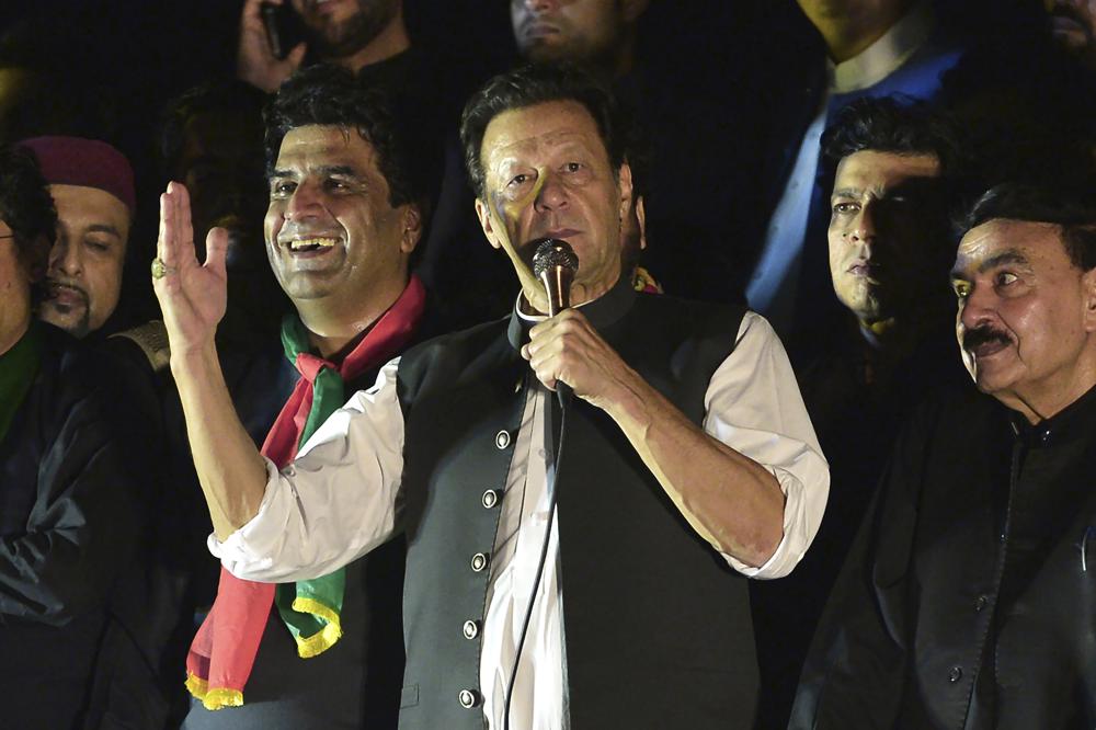 Pakistan’s election commission disqualifies ex-PM Imran Khan