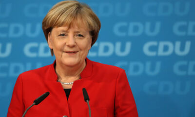 Former German Chancellor Angela Merkel Wins UN Refugee Prize