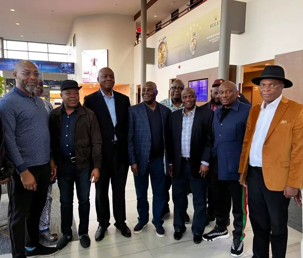 Atiku arrives Washington, to attend bilateral meeting at US chamber of commerce