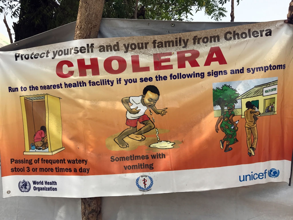 Nigeria records 10,745 cholera cases, 256 deaths