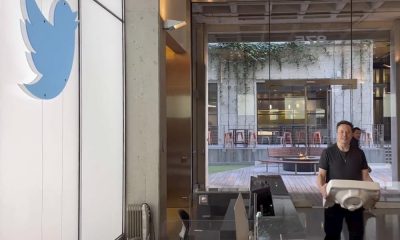 Musk lugs sink into Twitter HQ as $44B deal deadline looms