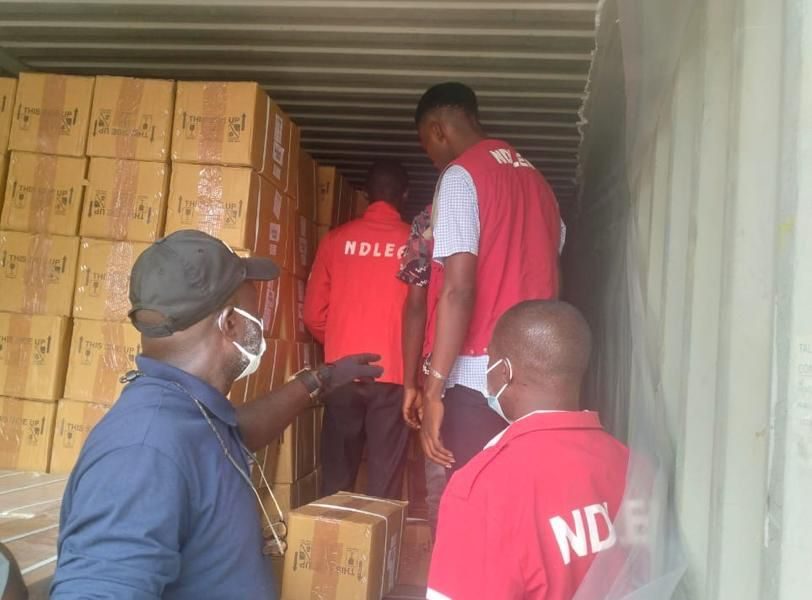 NDLEA intercepts 31 million pills, bottles of opioids worth N17.9b at Lagos, PH ports